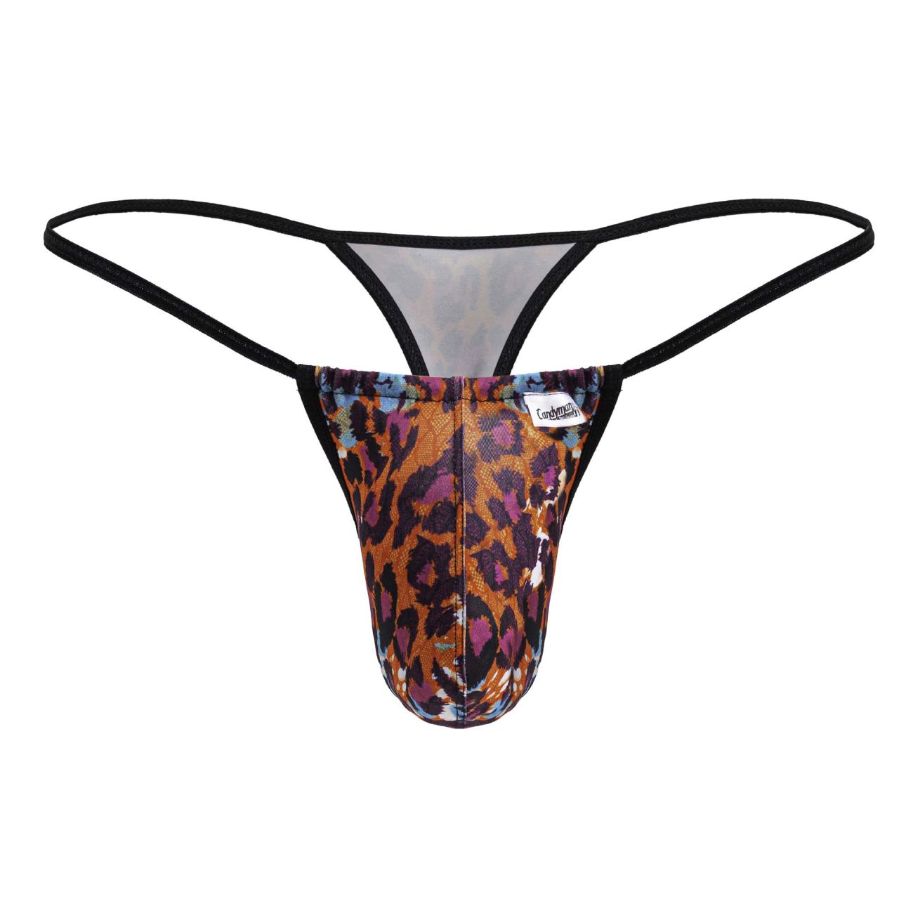 CandyMan 99877 Mens Wild Animal Thongs Animal Print Plus Sizes