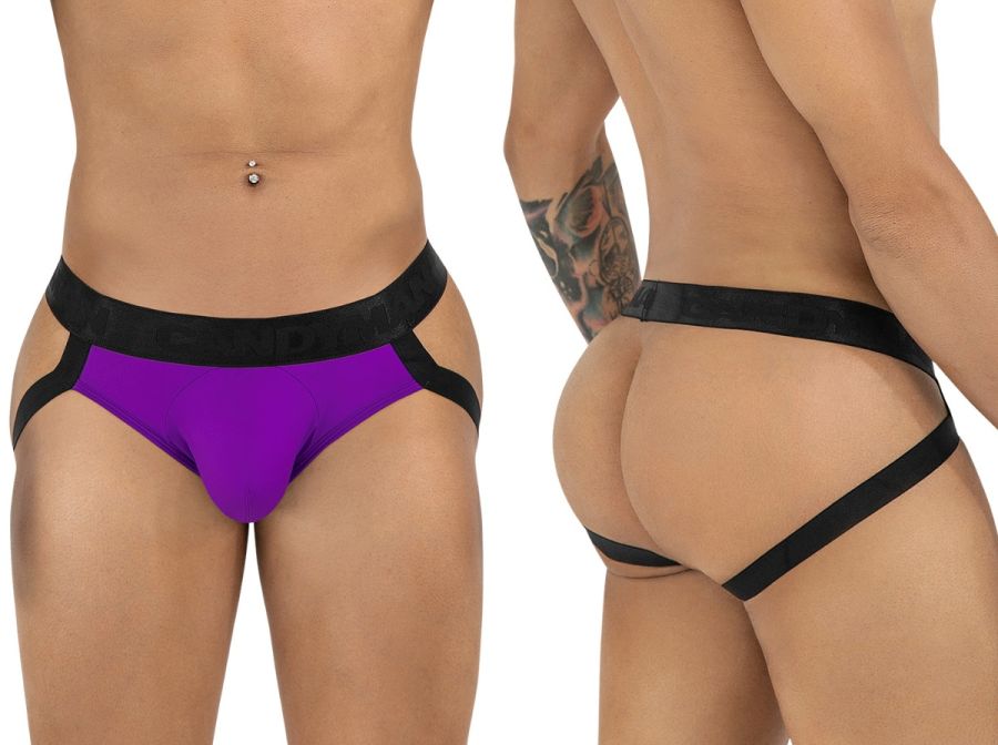 CandyMan 99925 Mens Sleek & Sexy Jockstrap Orchid