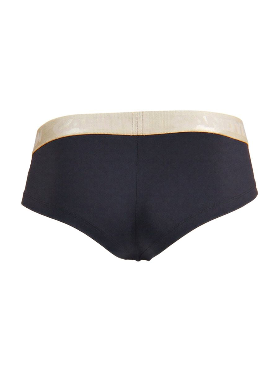 CandyMan 99932 Mens Supportive & Refined Briefs Black Gold