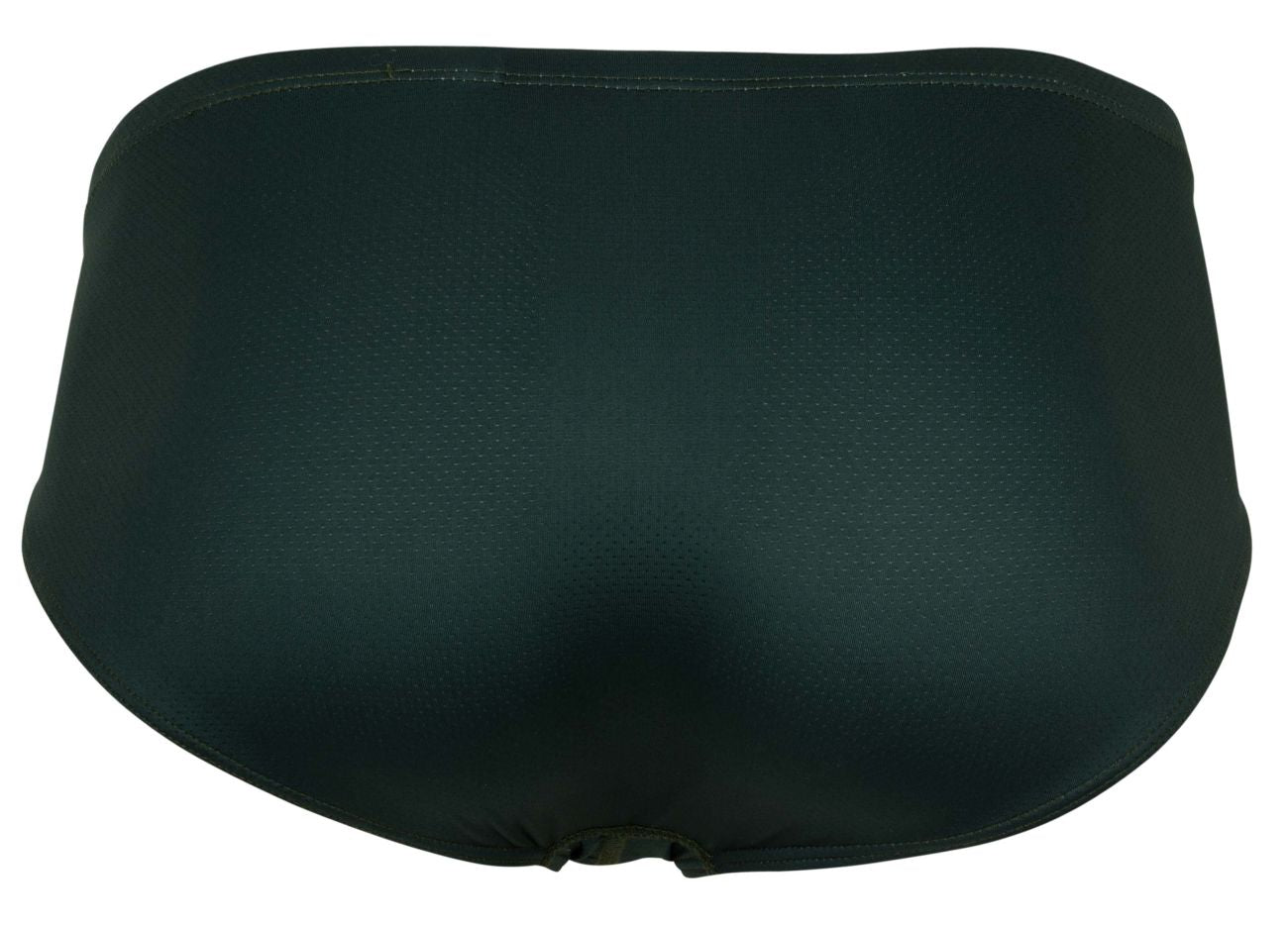 Clever 1775 Optimo Mens Sleek Contoured Pouch Briefs Dark Green