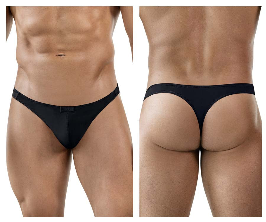 Clever 1830 Desirable Mens Barley There Thongs Black