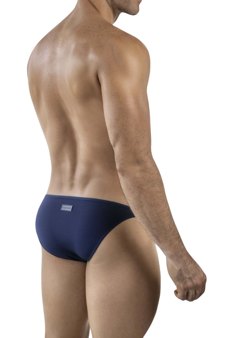 Clever 1865 Mens Oomph Minimal Bikini Brief Dark Blue