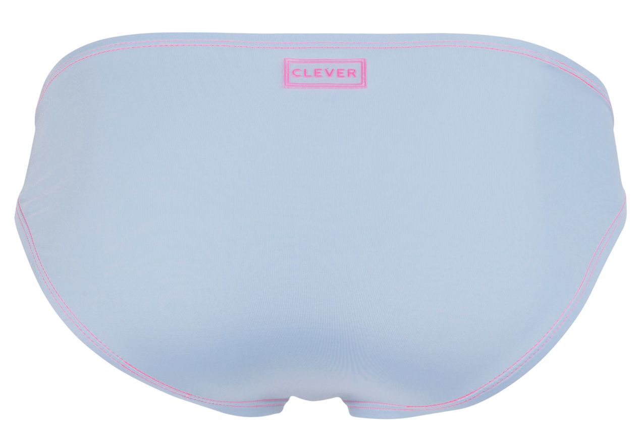 Clever 2005 Raices Mens Sleek Minimal Cut Briefs Light Blue