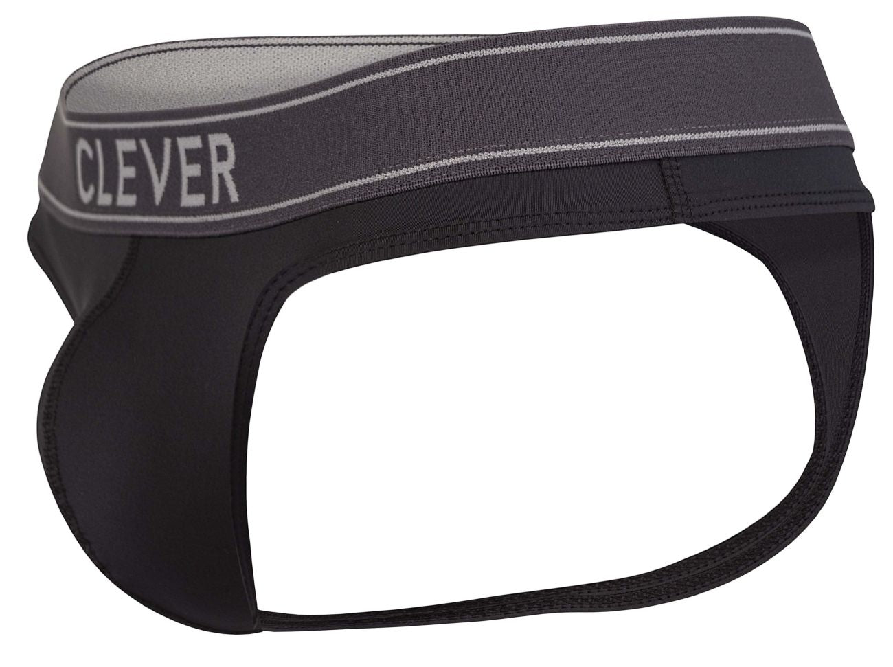 Clever 2008 Raw Mens Sleek Form Fitting Thong Dark Gray