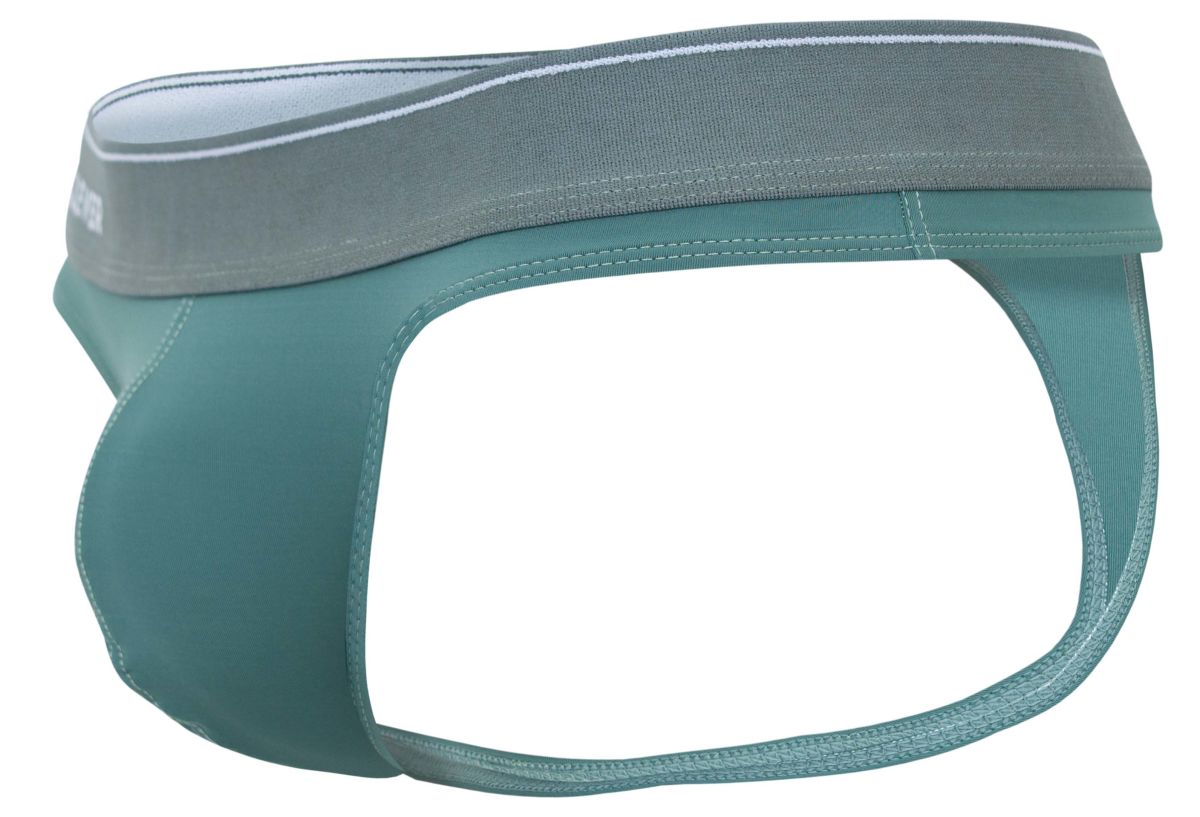 Clever 2044 Mendoza Mens Supportive & Sexy Thongs Green