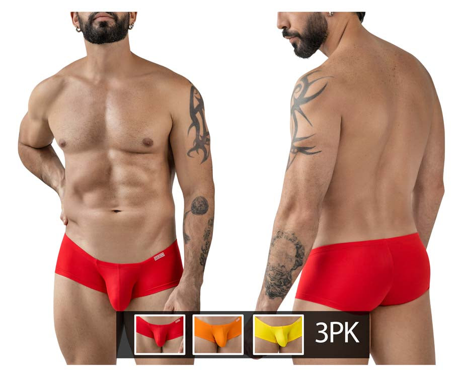 Clever 229959 3PK Australian Latin Trunks Multi Pack Set
