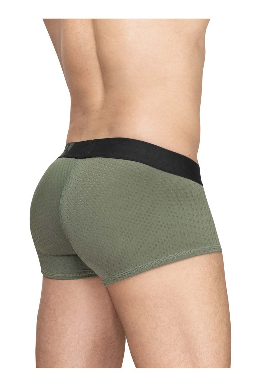 ErgoWear EW1787 MAX FLOW Mens Sleek Trunks DArk Green