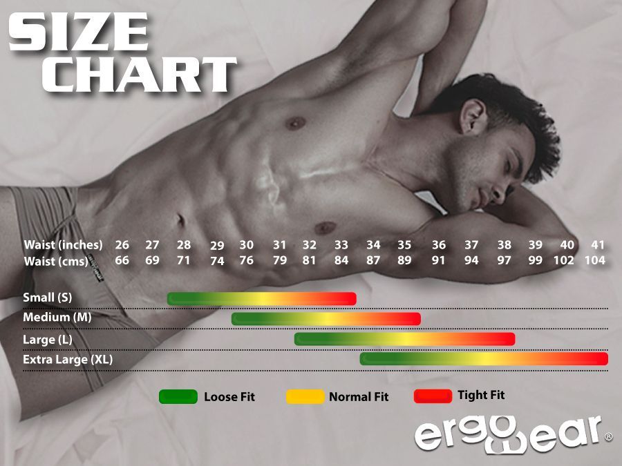 ErgoWear EW1687 MAX FLOW Mens Coverage Where It Counts G-String