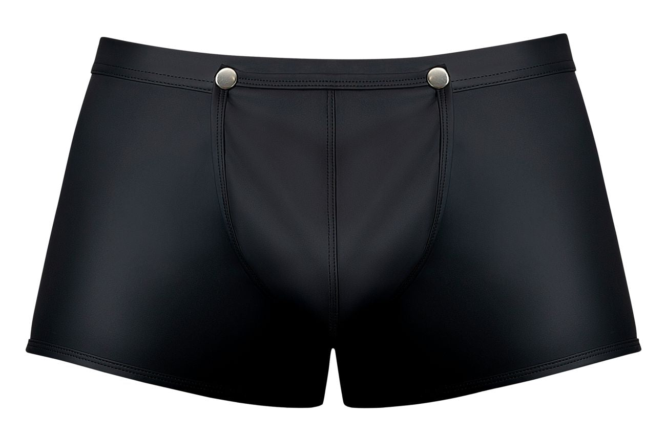 Male Power 120-298 Oh Snap Snap Off Front Short Black