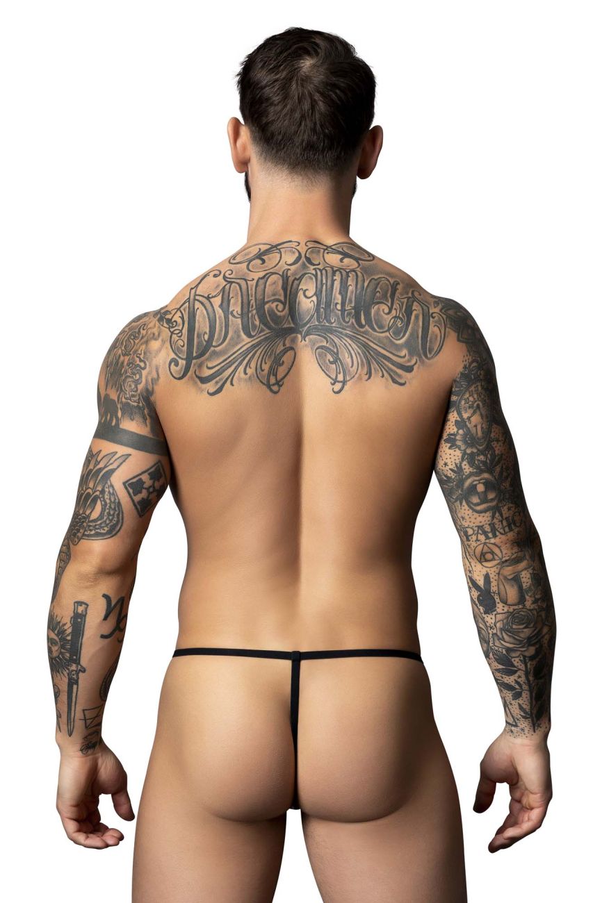 Male Power 450-301 Liquid Onyx 2.0 Mens G-String Black