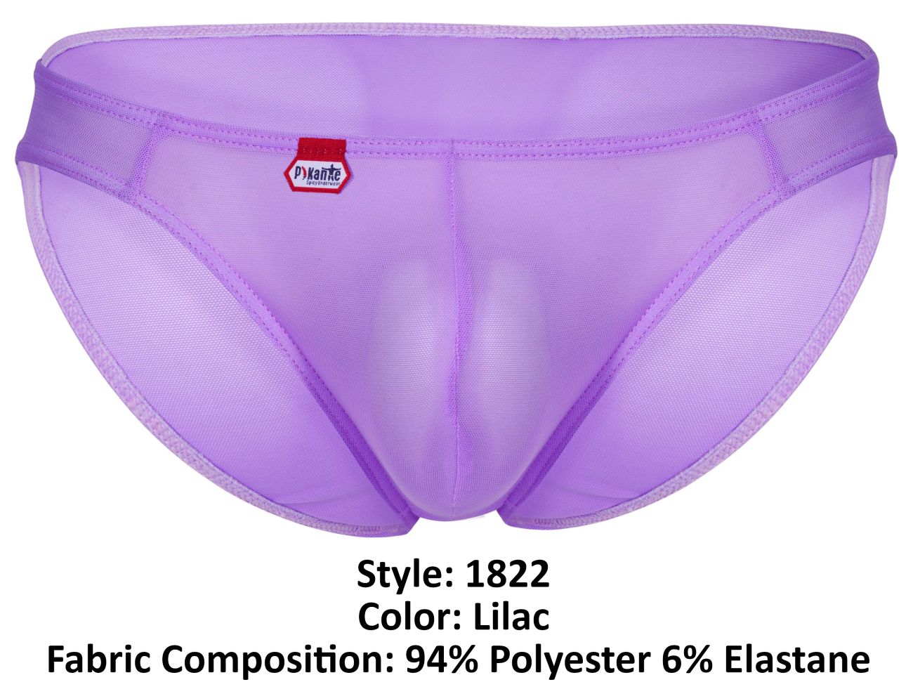 Pikante 1822 Luxury Mens Soft and Silky Briefs Lilac