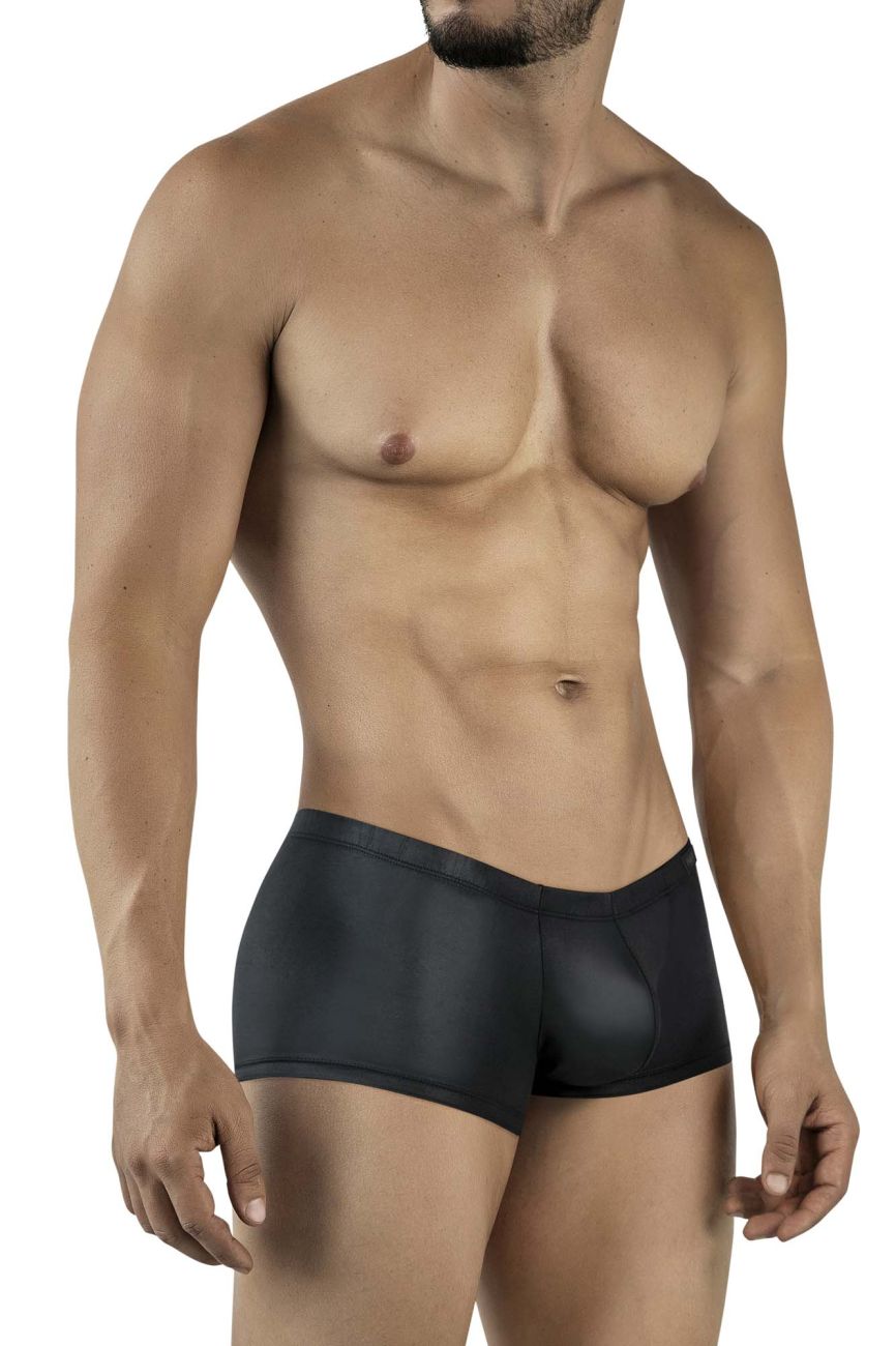 Pikante 2116 Candy 'Mens Bold Wet-look Trunks Black
