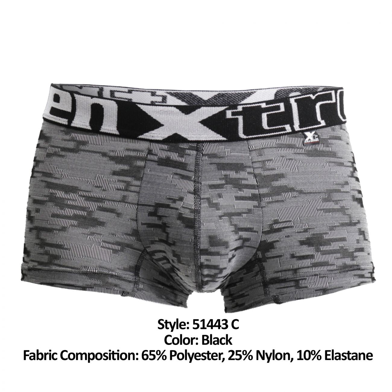 Xtremen 51443C Jacquard Camouflage Boxer Briefs