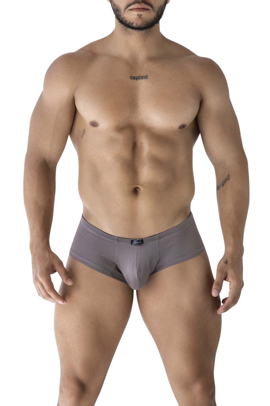 Xtremen 91225 Male Microfiber Modern & Sexy Trunks Gray