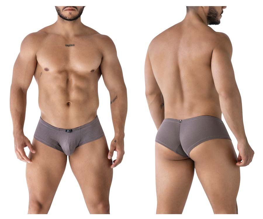 Xtremen 91225 Male Microfiber Modern & Sexy Trunks Gray