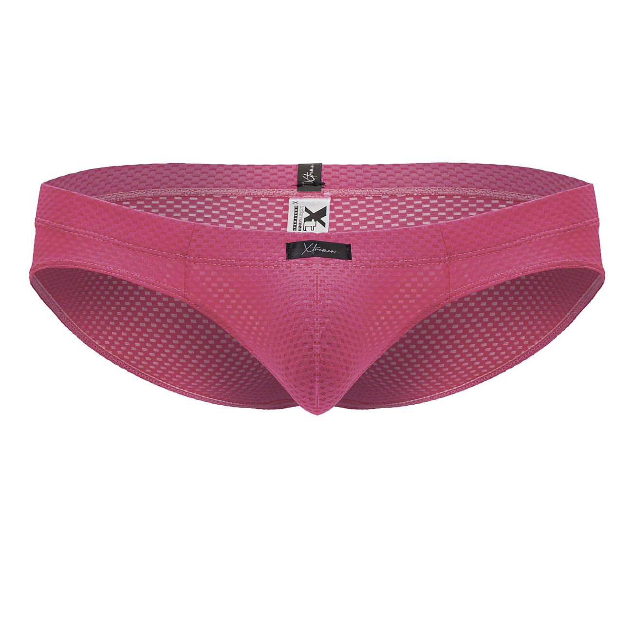 Xtremen 91227 Mens Soft Microfiber Briefs Fuchsia
