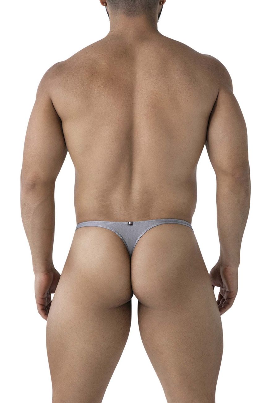 Xtremen 91232 Mens Microfiber Contoured Thongs Gray