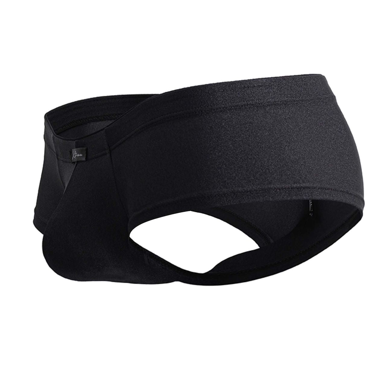 Xtremen 91234 Mens Microfiber Contoured Fit Trunks Black