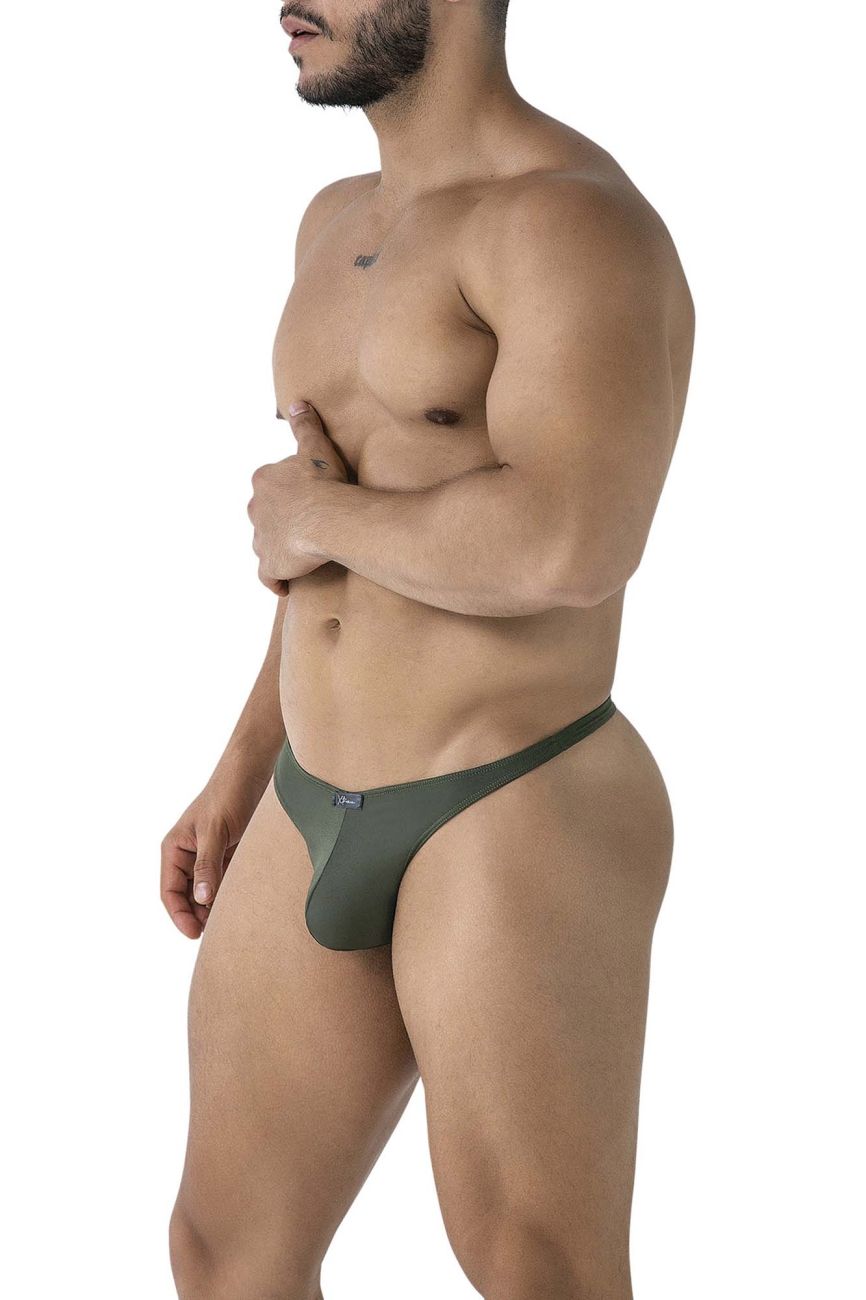 Xtremen 91238 Mens Ultra Comfortable Microfiber Thongs Green