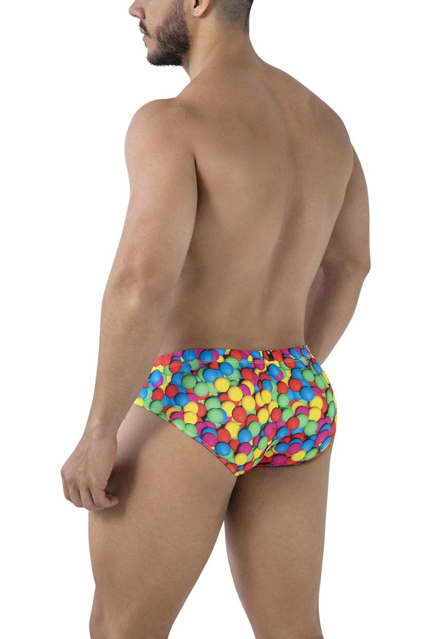 Xtremen 91248 Mens Colourful Printed Briefs Bubbles