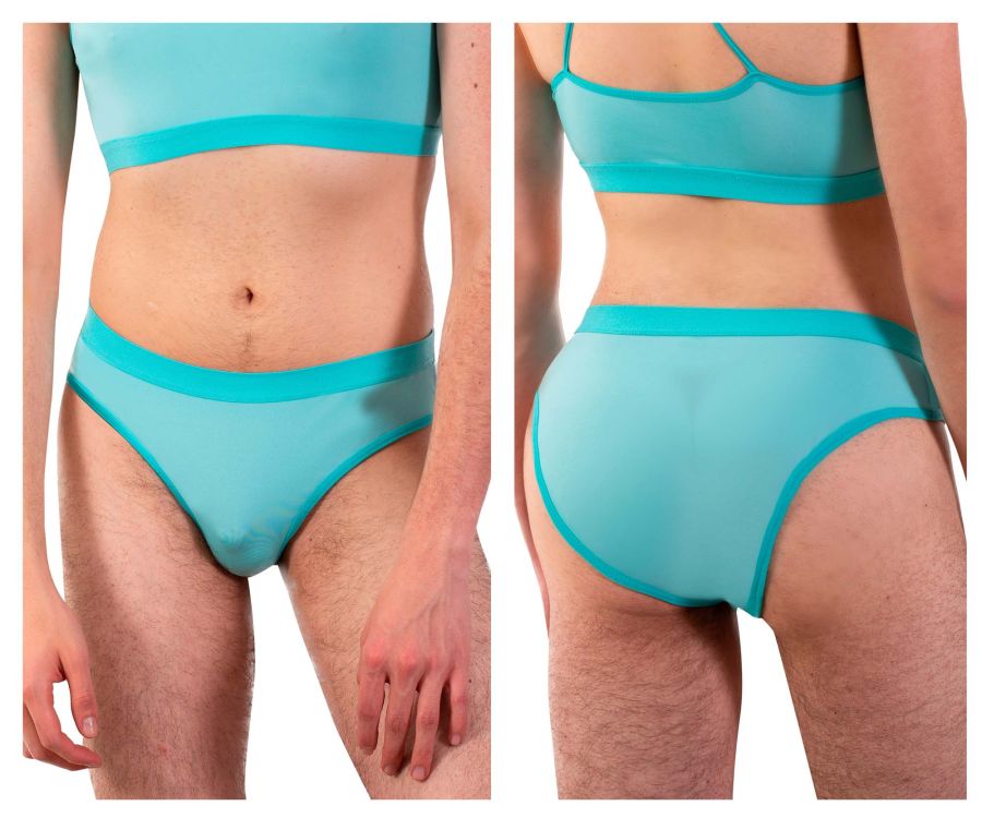 PLURAL PL006 Non-binary Underwear Briefs Mint Green