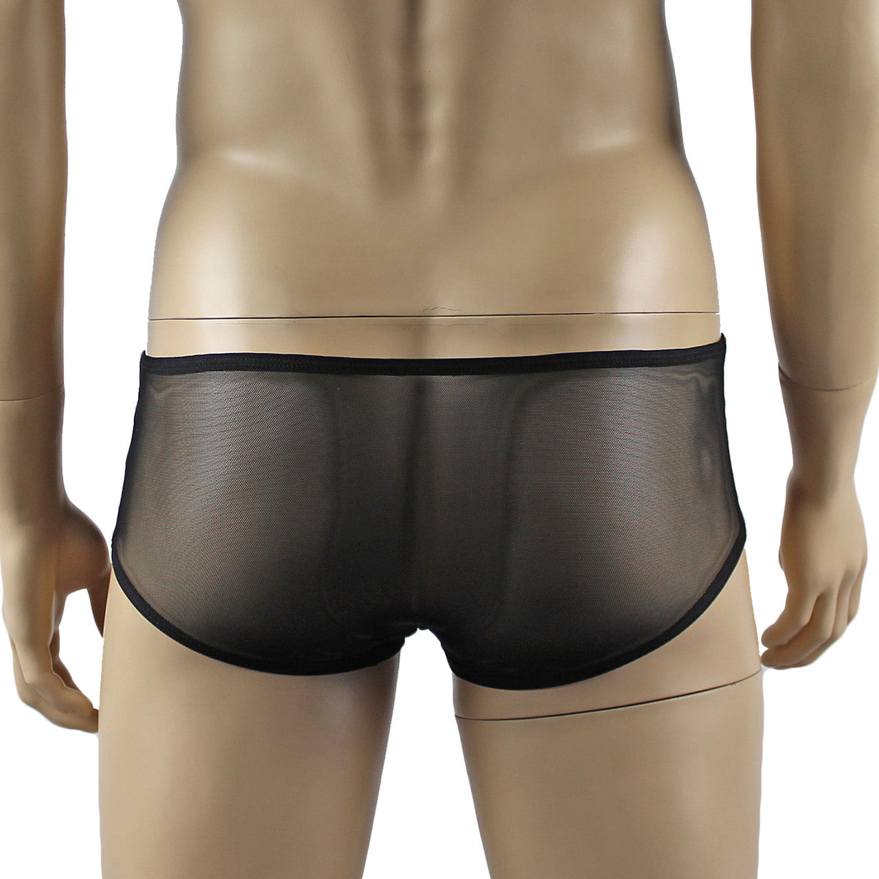 Mens Kristy Lingerie Lace Bra Top BR04G and Boxer Briefs Black