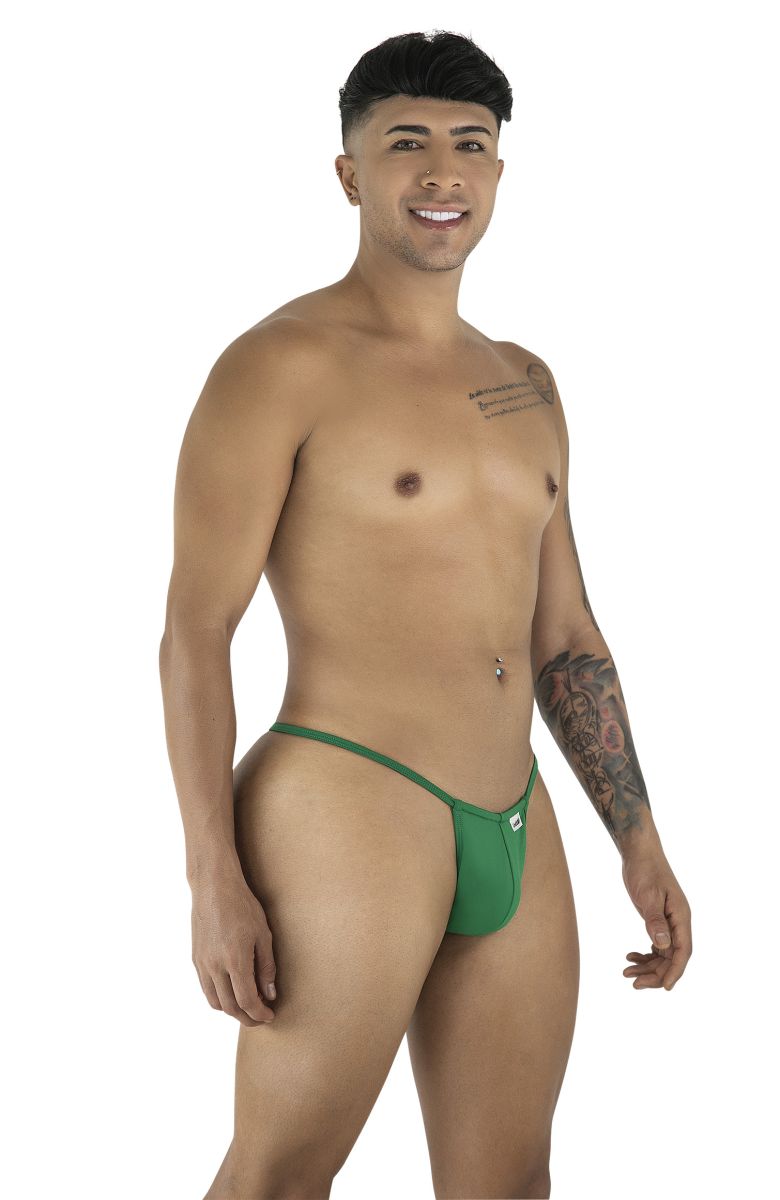 CandyMan 9586 Mens Sexy G-string Thong Nature Green