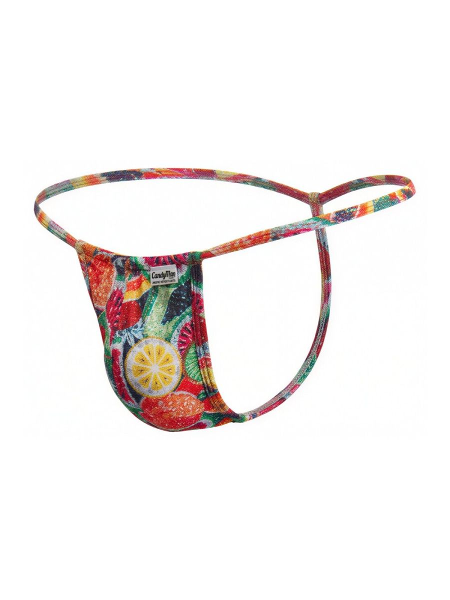 CandyMan 9586 Mens Sexy G-string Thong Printed Fruits