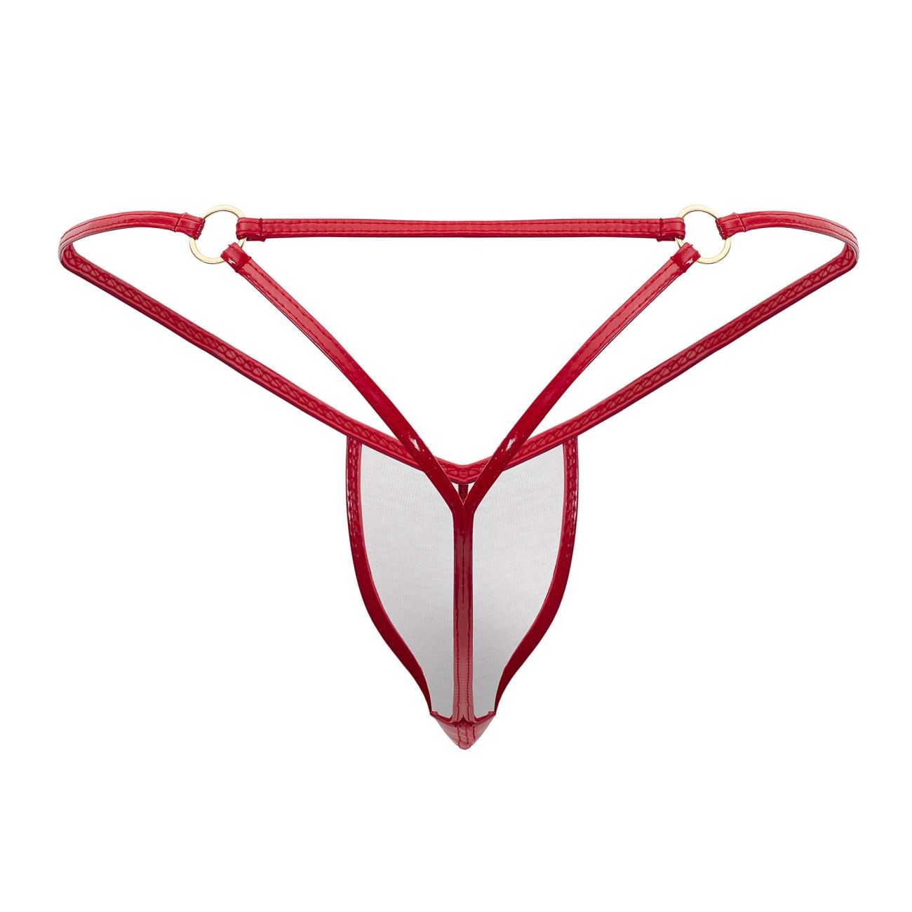 CandyMan 99738 Gloss G-String Red