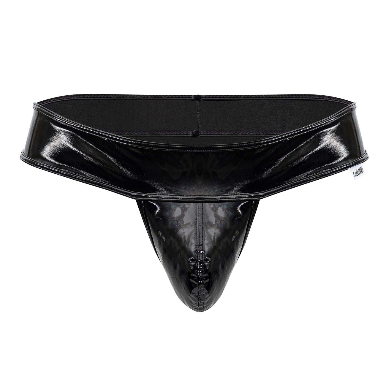 CandyMan 99742 Gloss Thongs Black