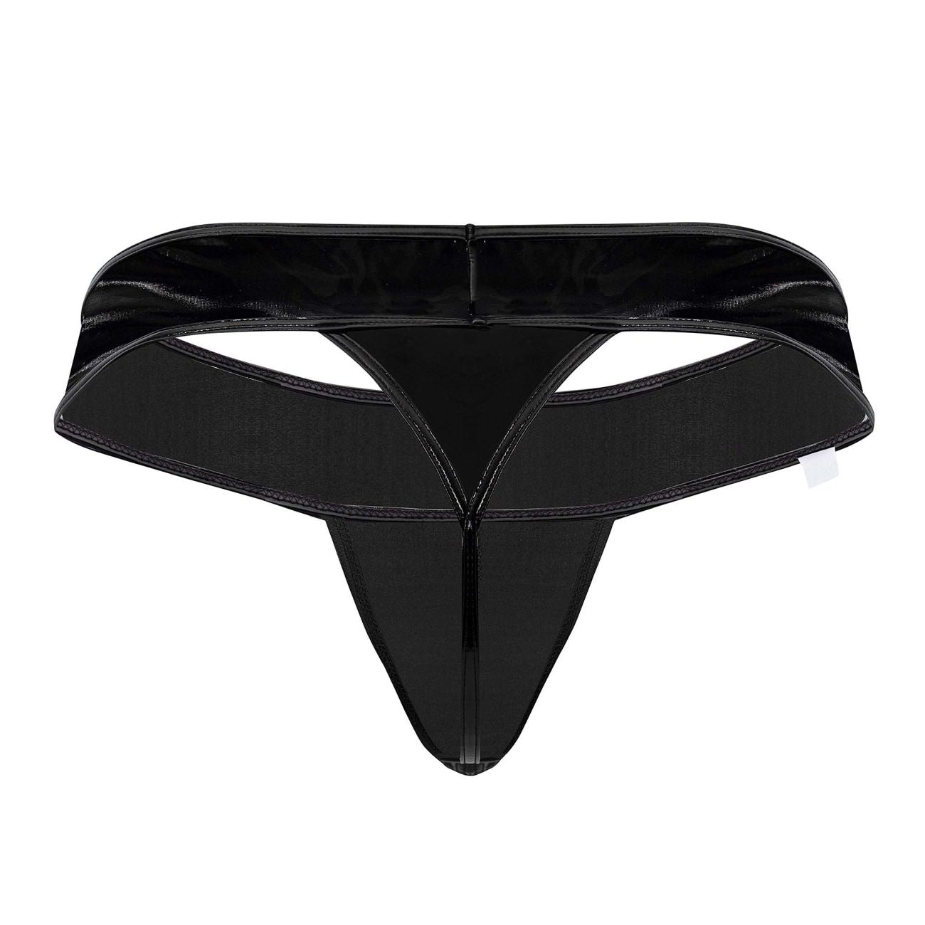 CandyMan 99742 Gloss Thongs Black