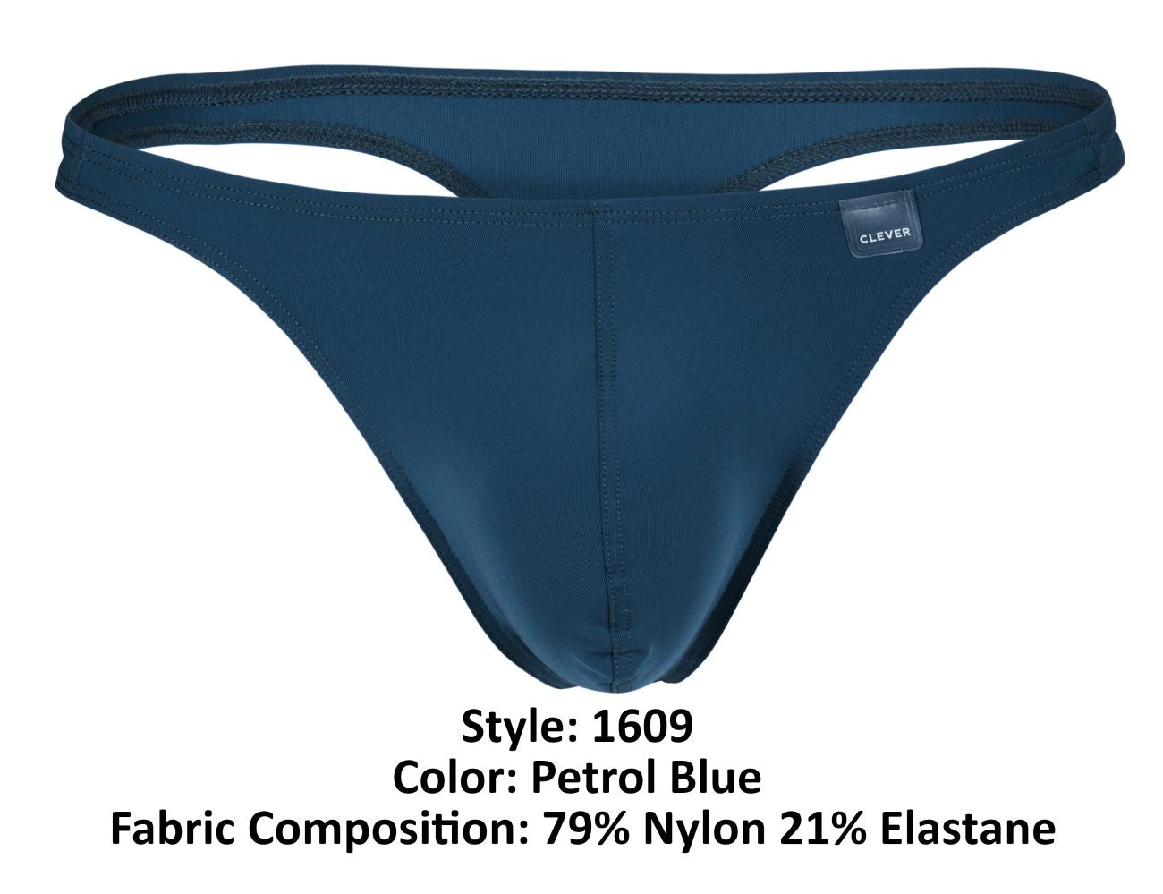 Clever 1609 Beatnik Thongs Petrol Blue