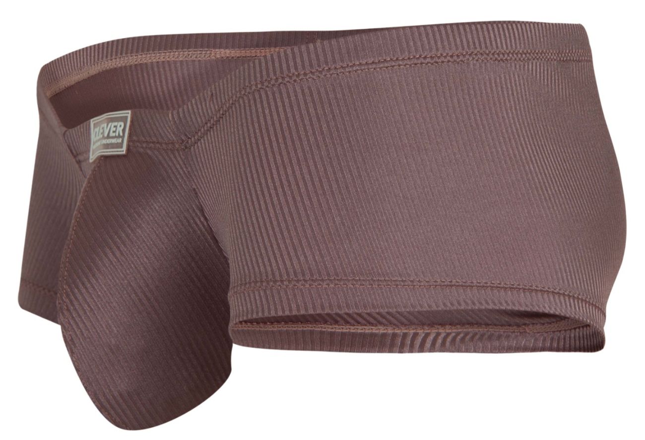 Clever 1844 Aura Mens Sleek & Soft Trunks Brown