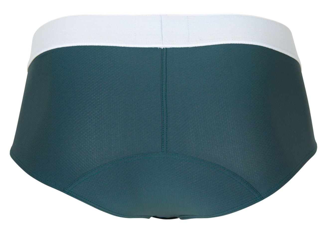 Clever 1863 Male Lecler Modern Comfort Briefs Green