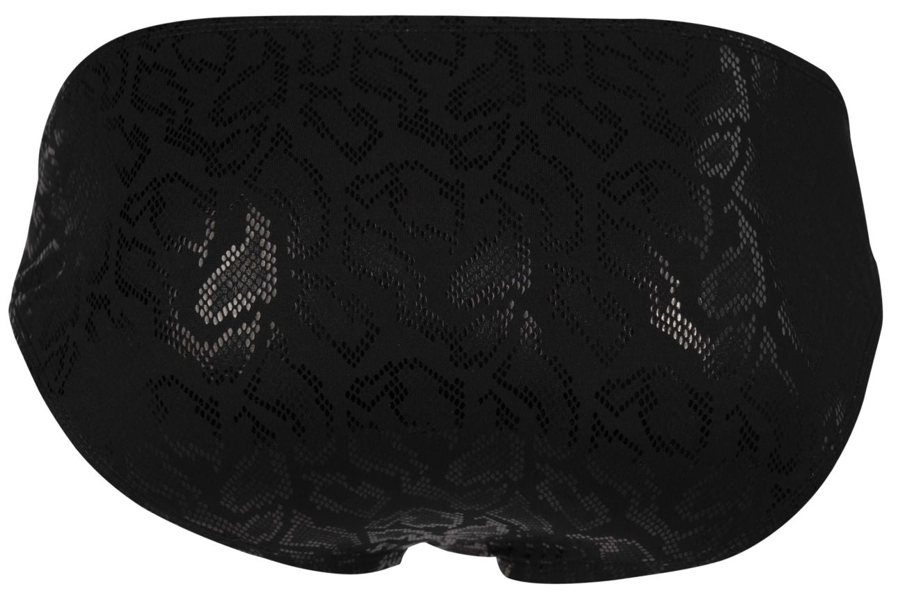 Clever 2040 Mens Luxe Bikini Briefs Black
