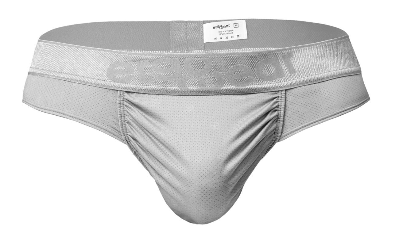 ErgoWear EW1758 FEEL SE Mens Sleek Thongs Silver