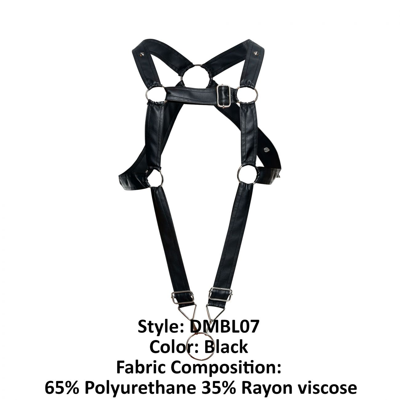 MaleBasics DMBL07 DNGEON Cross Cock ring Harness