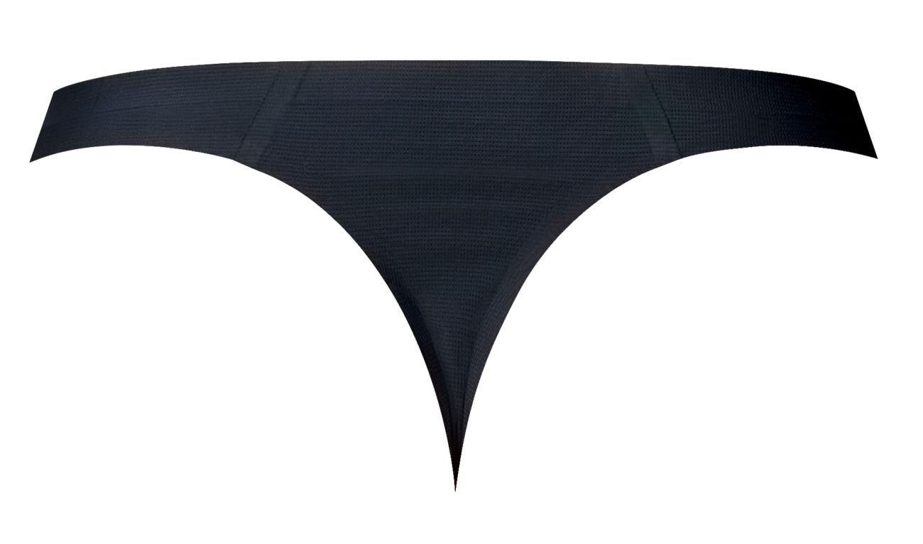 Male Power 442-300 Hot Mesh Male Bong Thong Black-Red