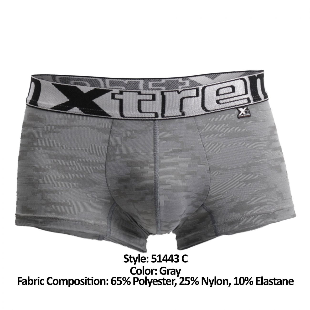 Xtremen 51443C Jacquard Camouflage Boxer Briefs