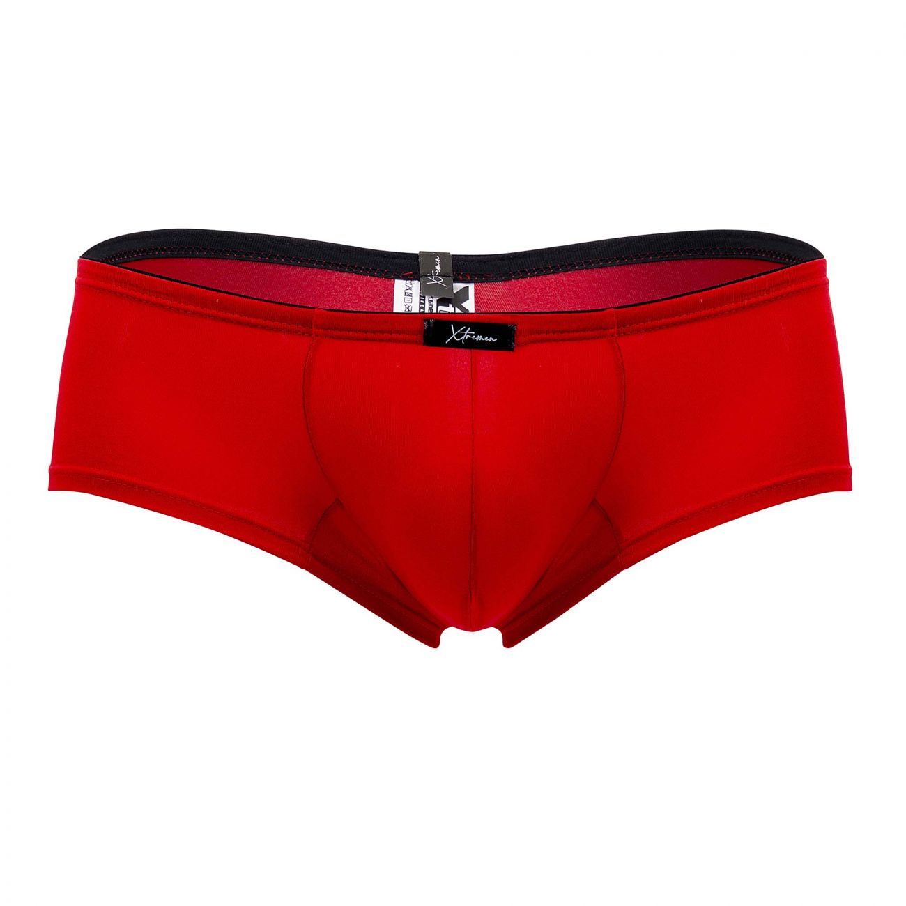 Xtremen 91103X Microfiber Trunks Red Plus Sizes