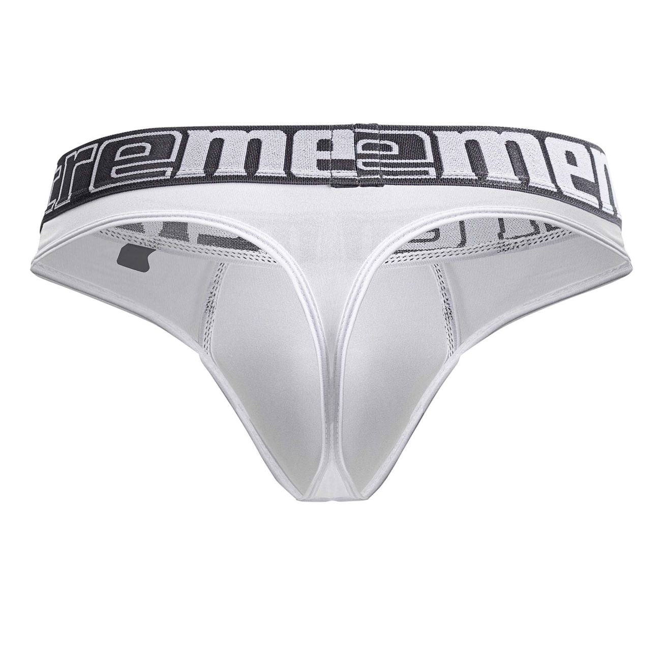 Xtremen 91208B Microfiber Mens Thongs White