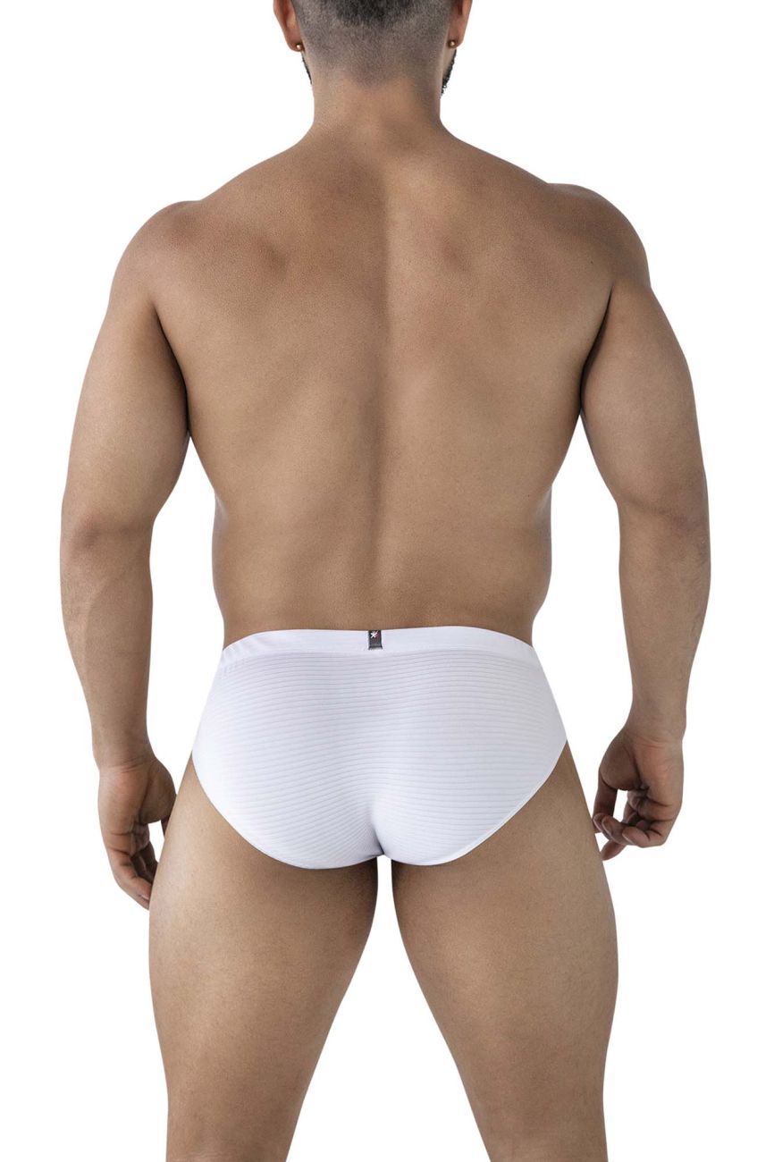 Xtremen 91210B Mens Soft Microfiber Briefs White