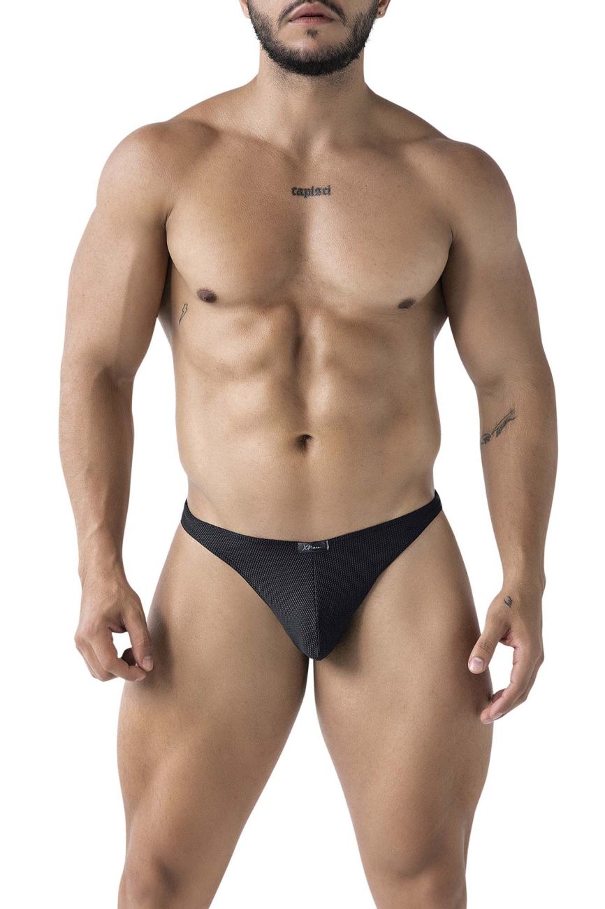 Xtremen 91223 Male Microfiber Modern & Sexy Thong Black