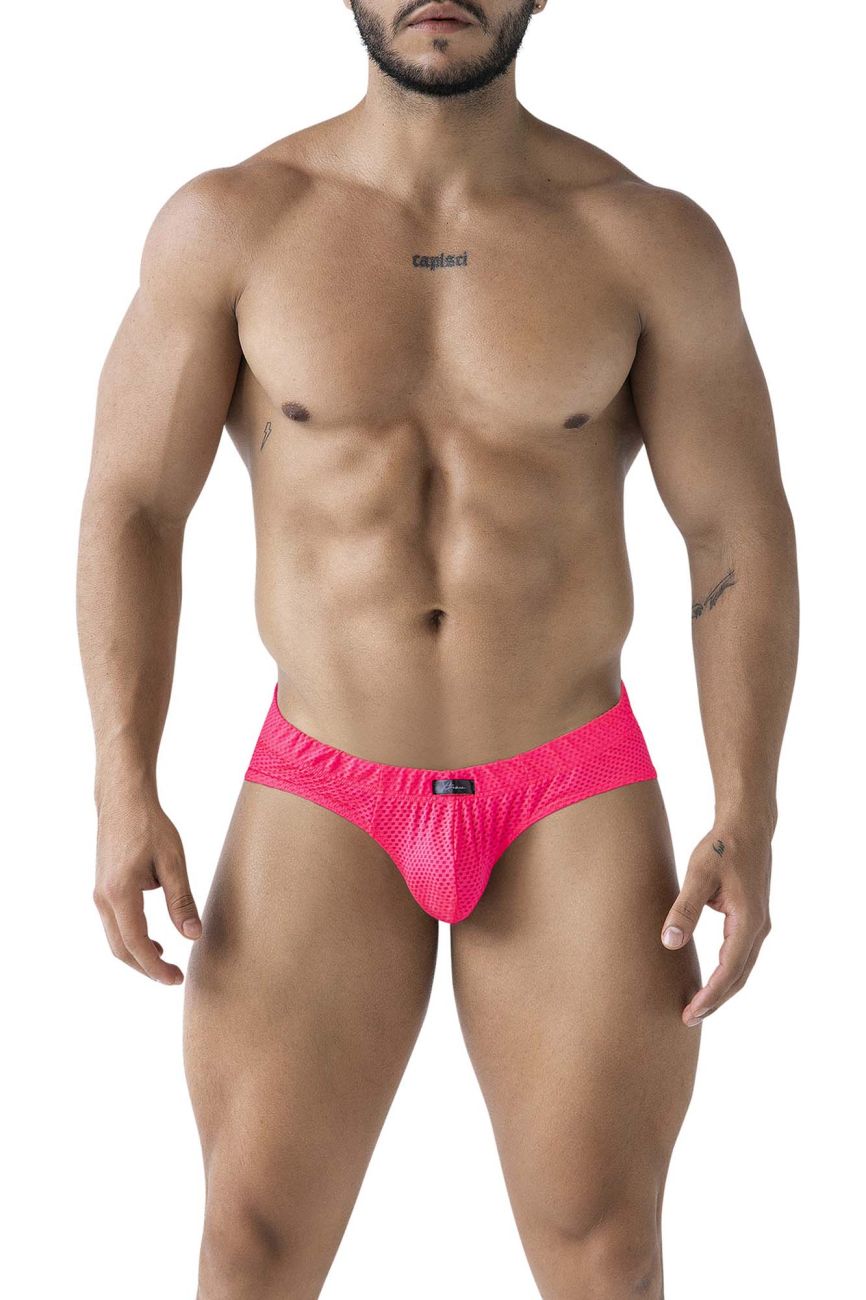 Xtremen 91227 Mens Soft Microfiber Briefs Fuchsia