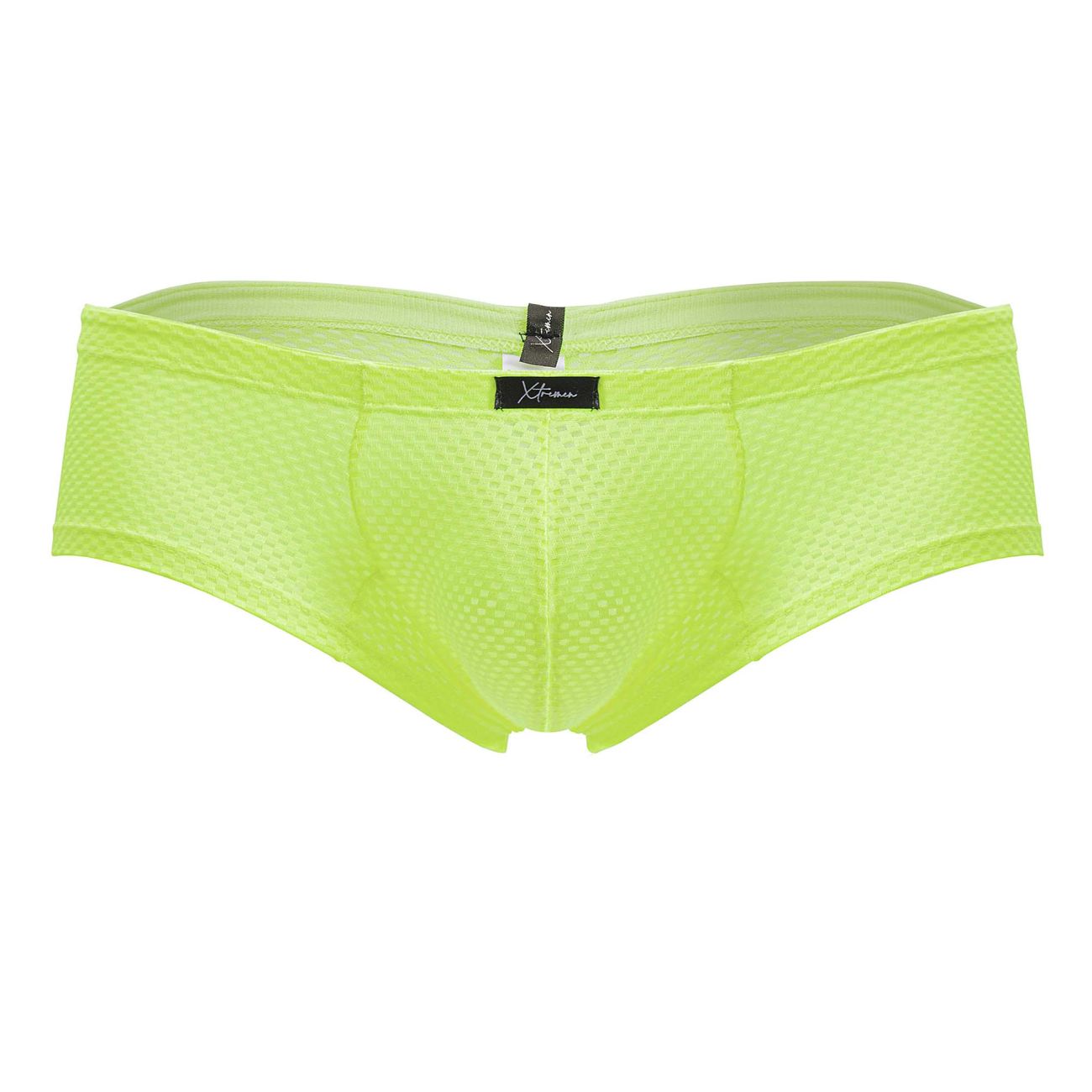 Xtremen 91228 Microfiber Mens Colourful Trunks Neon Green