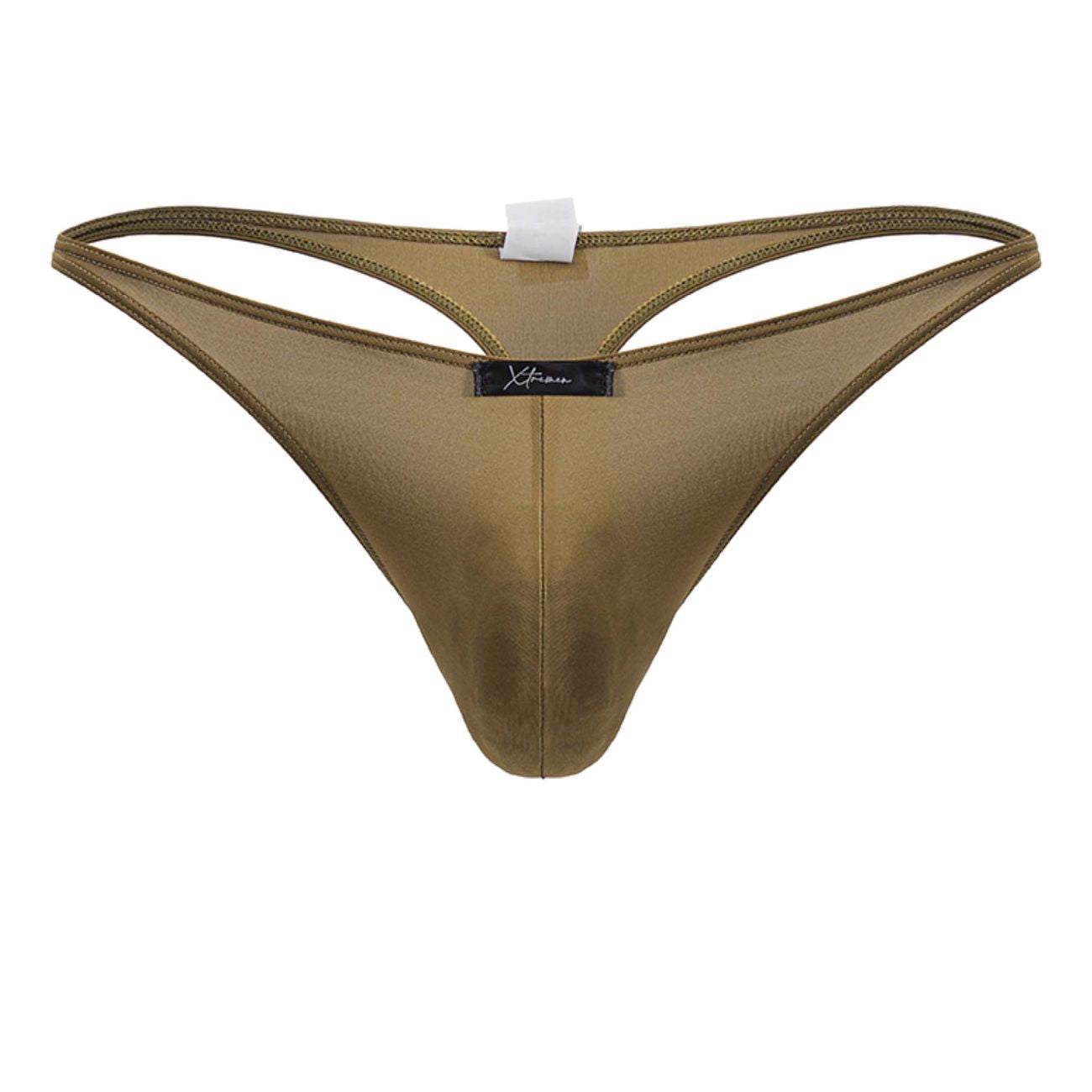 Xtremen 91238 Mens Ultra Comfortable Microfiber Thongs Brown