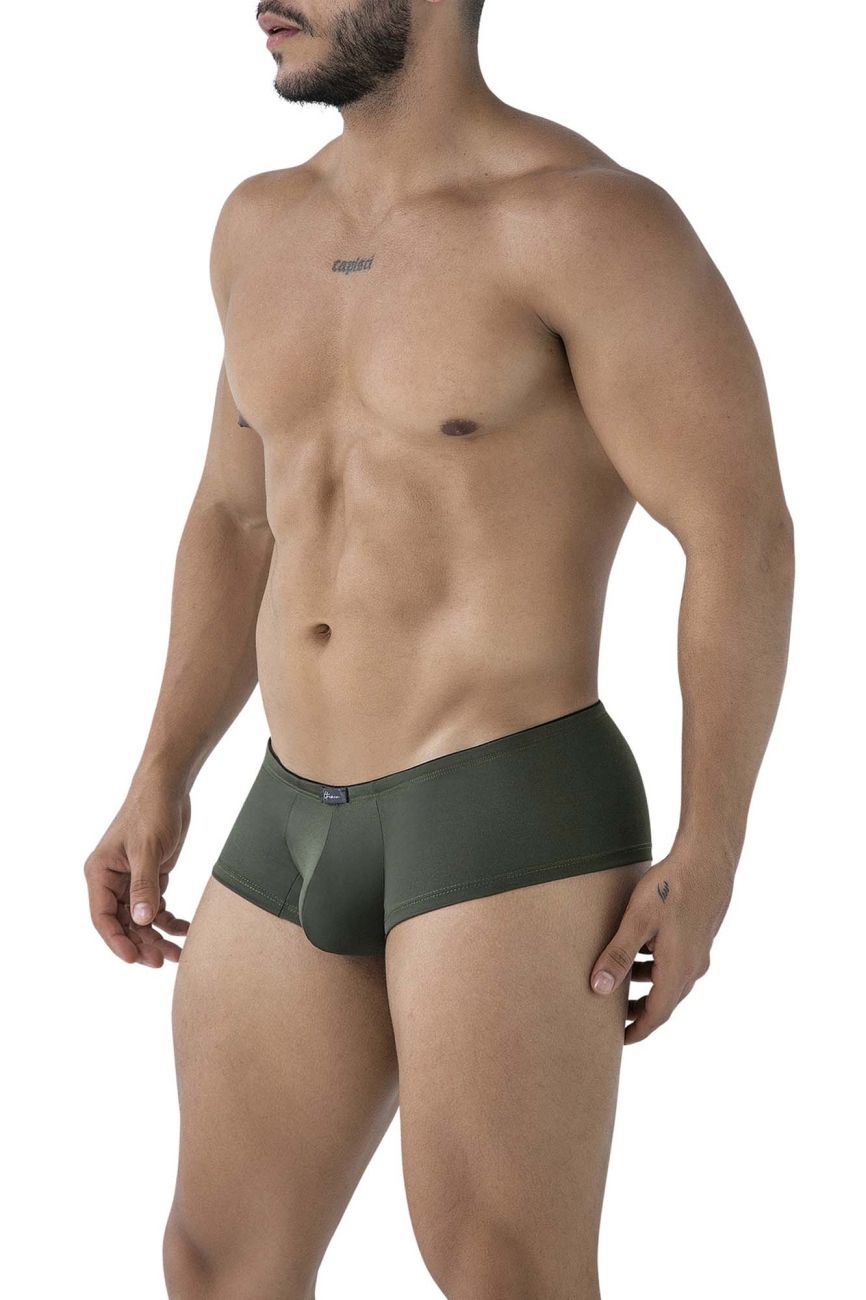Xtremen 91240 Mens Soft & Sexy Microfiber Trunks Green