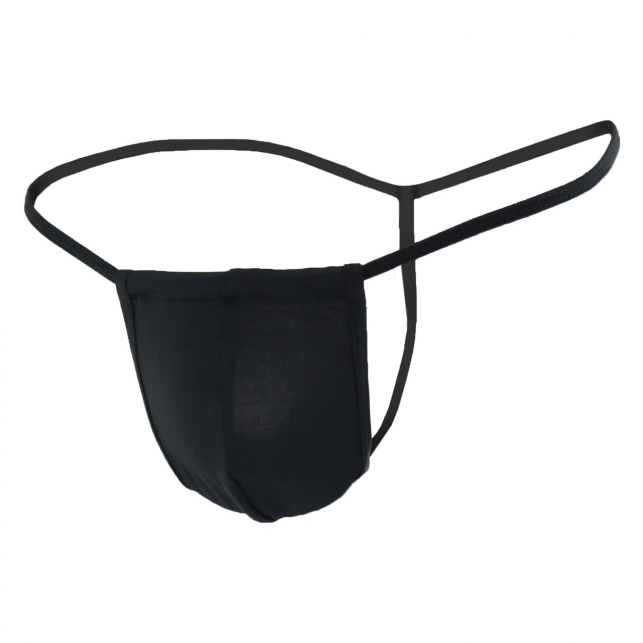 CandyMan 9586X Basic Thong Black Plus Sizes