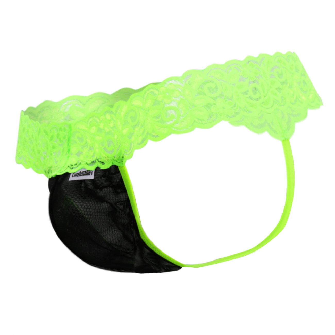 CandyMan 99370 Thongs Green and Black