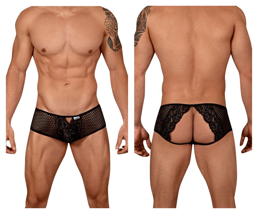 CandyMan 99429 Tangerine Jockstrap Black